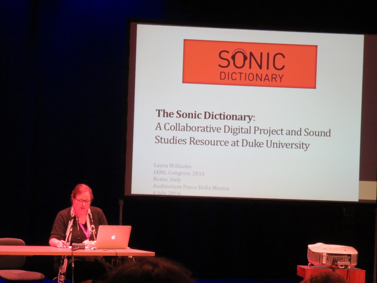 Sonic Dictionary, photo by Marianna Zsoldos