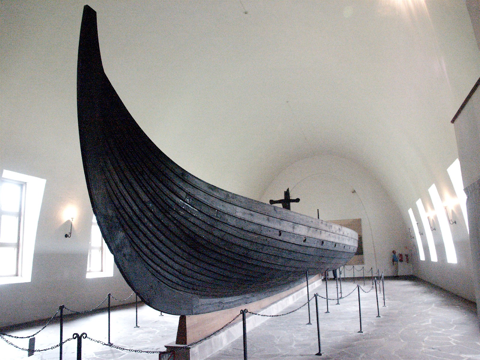 Preserved Viking longship