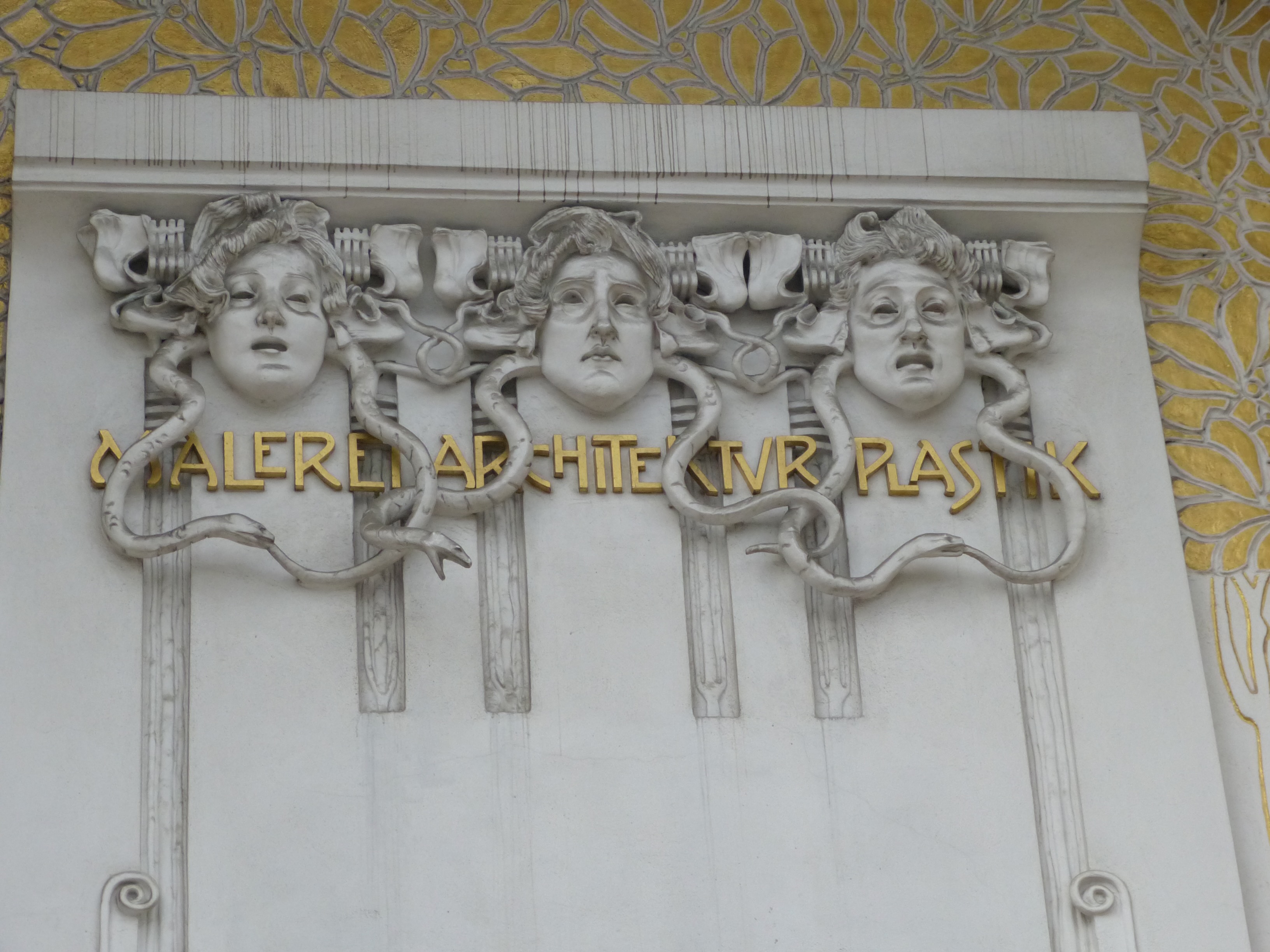 Vienna – Detail of the Secessiongebäude (Secession Building)