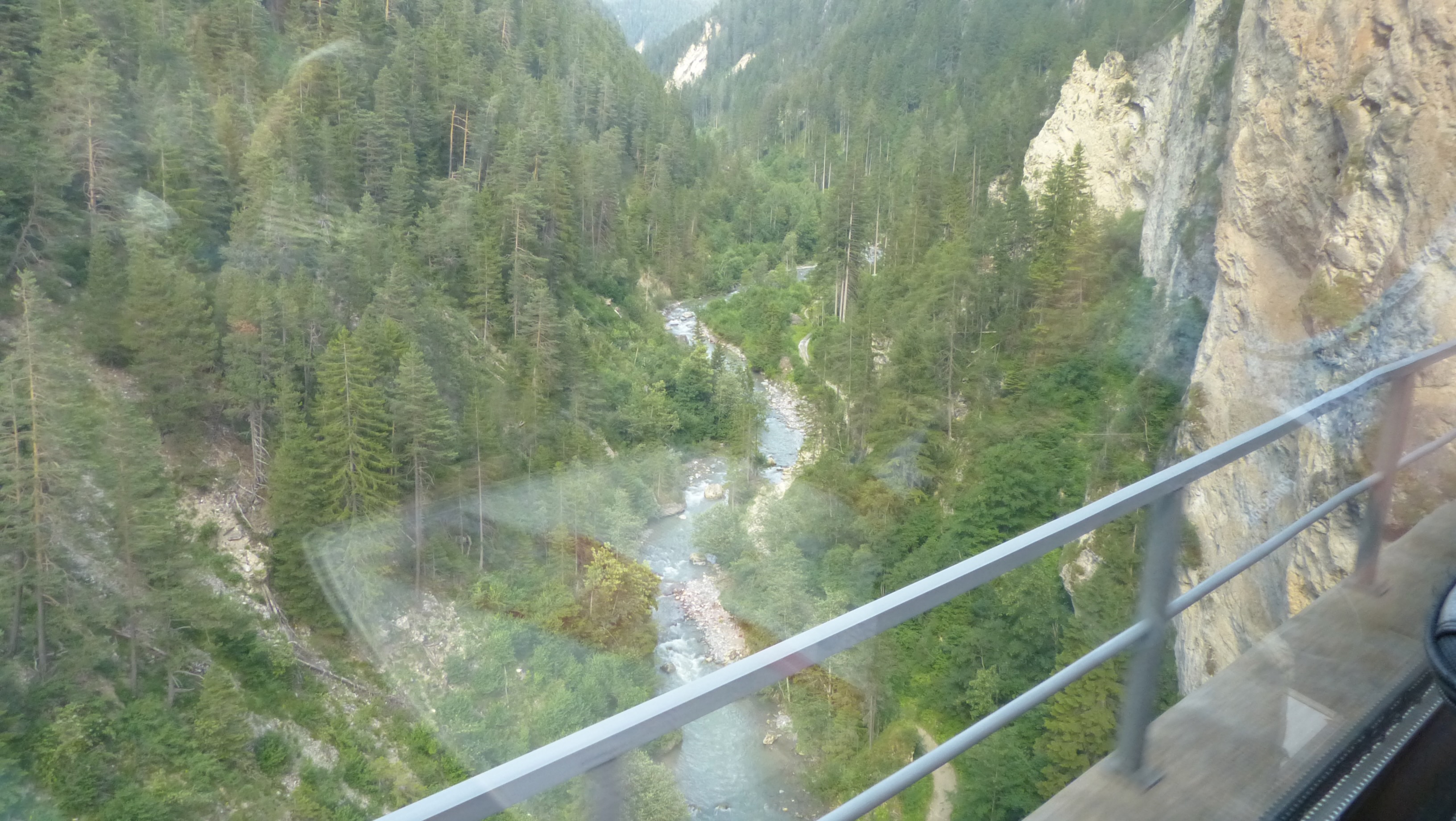 Switzerland – Alpine view from the Bernina Express