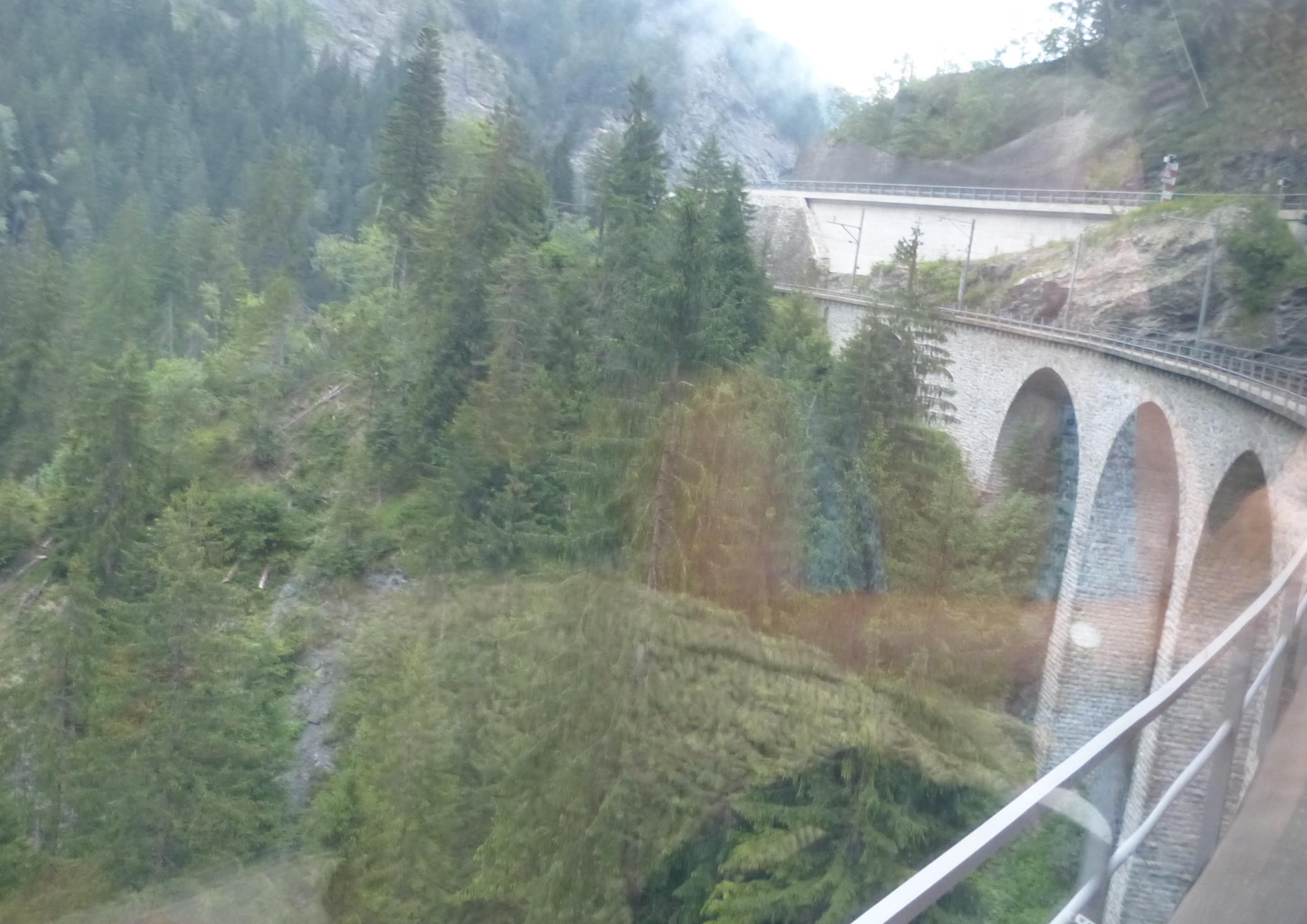 Switzerland – Alpine view from the Bernina Express