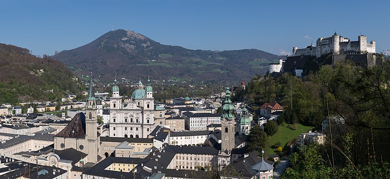 Salzburg Altstadt Panorama