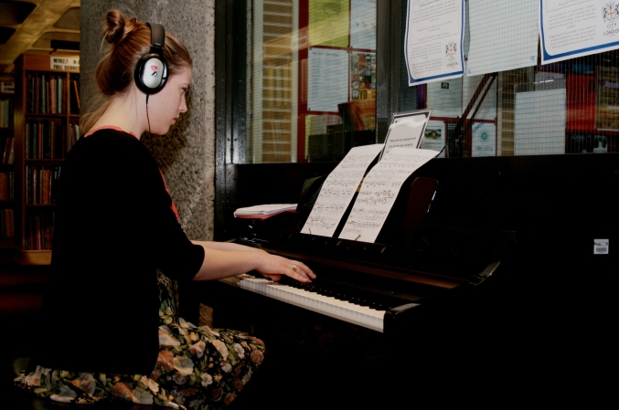 Digital pianos at the Barbican