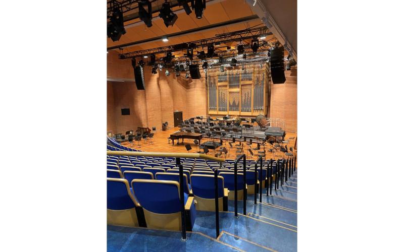 Concert hall at the Norwegian Academy of Music. | Photo © Pia Shekhter.