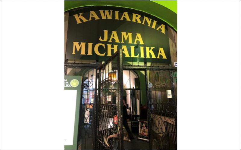 Entrance to Kawiarnia Jama Michalika